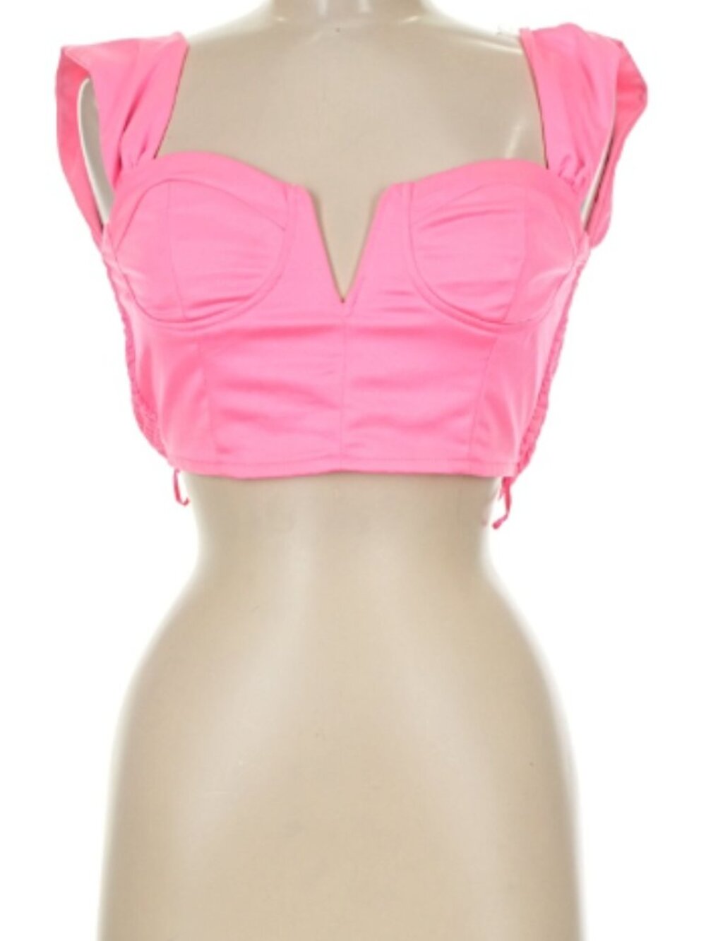 Superdown Pink Crop Top